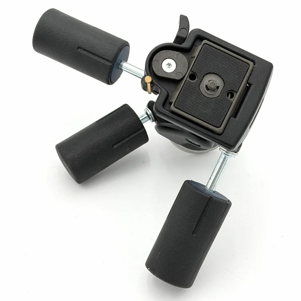 Bogen Manfrotto 3030 3 Way Pan/Tilt Tripod Head With Quick Release Plate